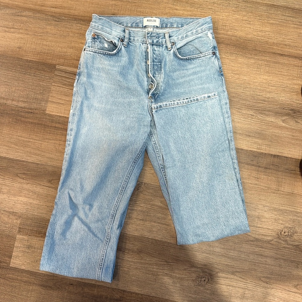 AGOLDE Lana straight jeans
